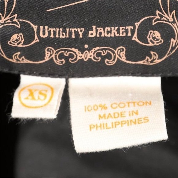 EC J. Crew Washed And Aged Waxed Utility Jacket Coat Size XS - Picture 7 of 8